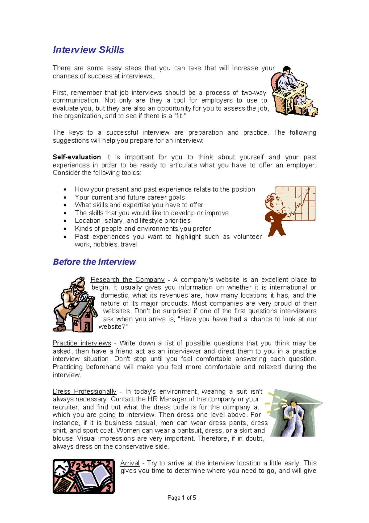 Career Development-Notes to ace the interview - Interview Skills There ...