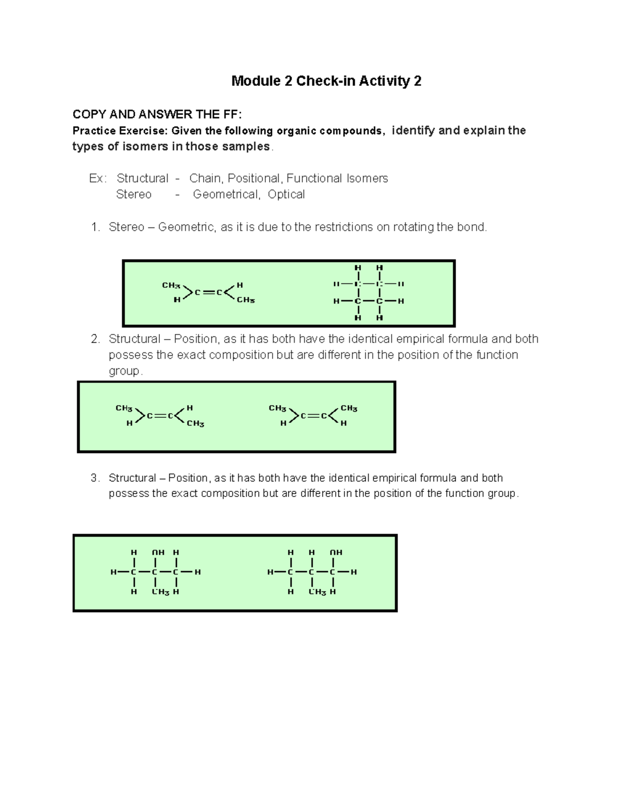 Module 2 Checkin Activity 2 Module 2 Checkin Activity 2 COPY AND