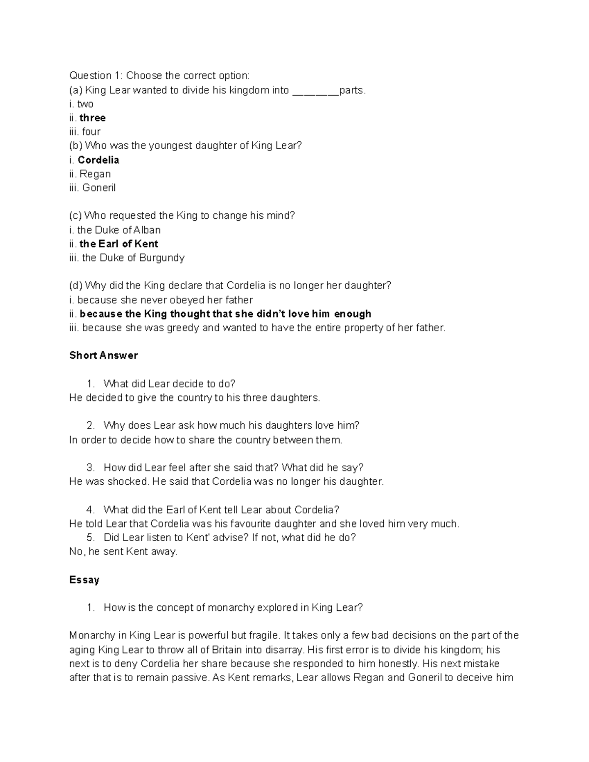 Untitled document-1 - interpersonal Communication - Question 1: Choose ...