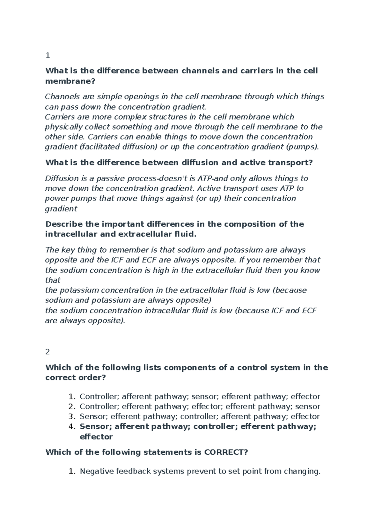 Annoucement questions solutions 1 What is the difference between