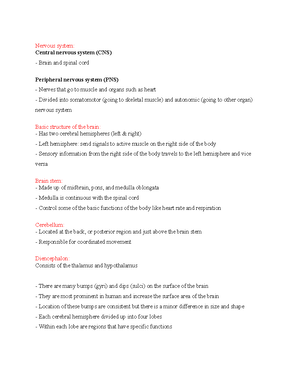 Module 1 (Physiology); Physiology : UOFT - Module 1 (Physiology ...