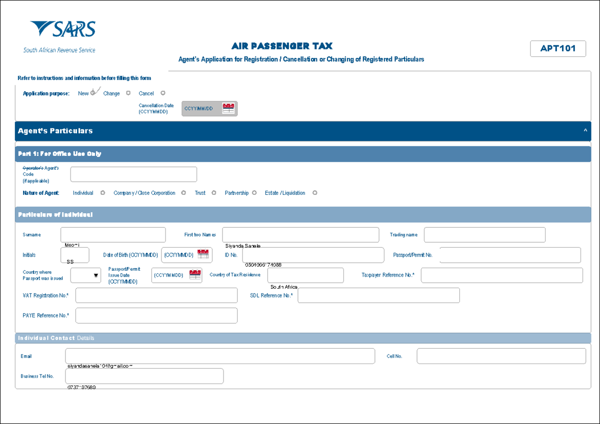 APT101-–-Air-Passenger-Tax-Agents-application-for-registration-or ...
