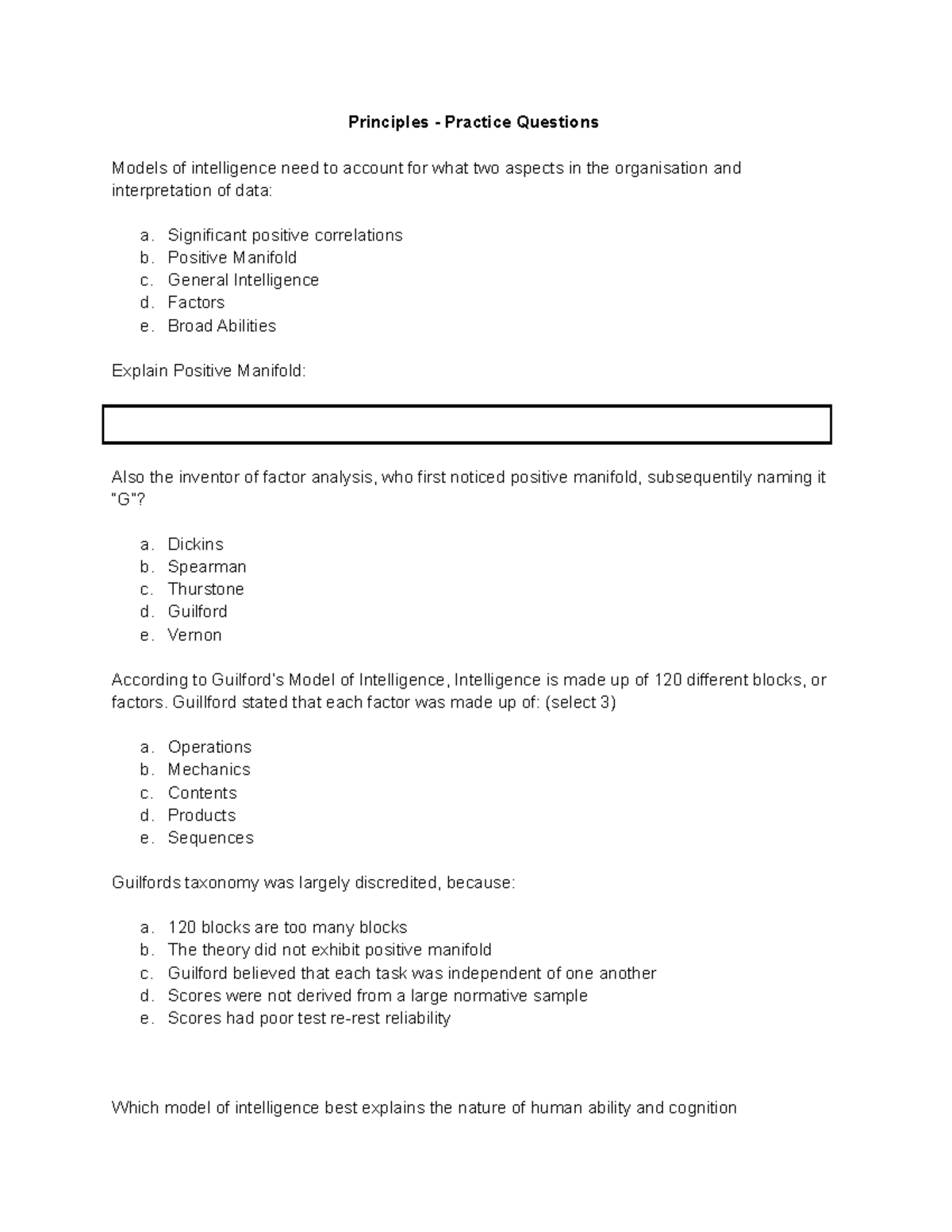 Principles - Practice Questions - Principles - Practice Questions ...