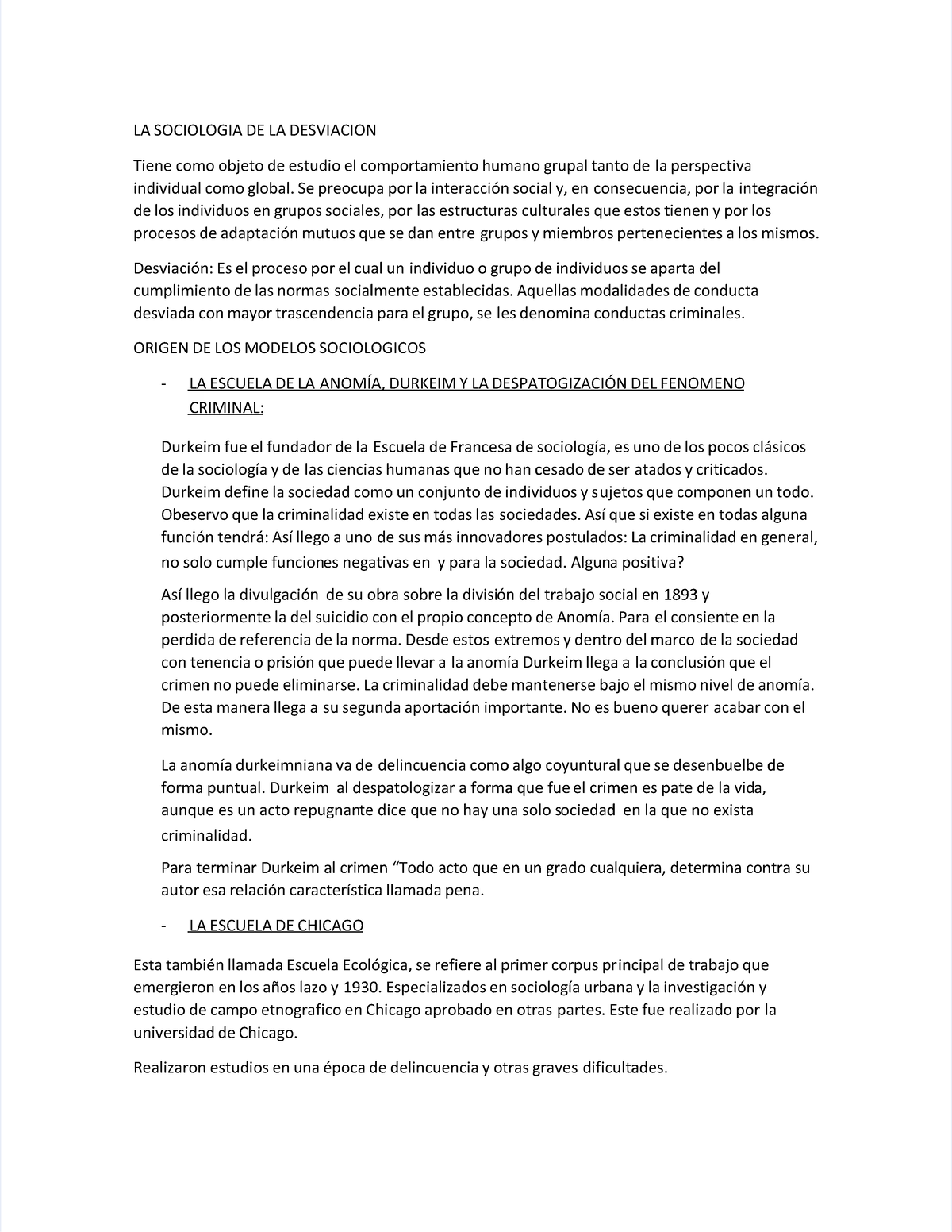 Pdf-la-sociologia-de-la-desviacion Compress - La Sociologia De La 