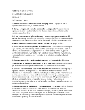 [Solved] Explica la propulsin en Cephalopoda y qu estructuras se ...
