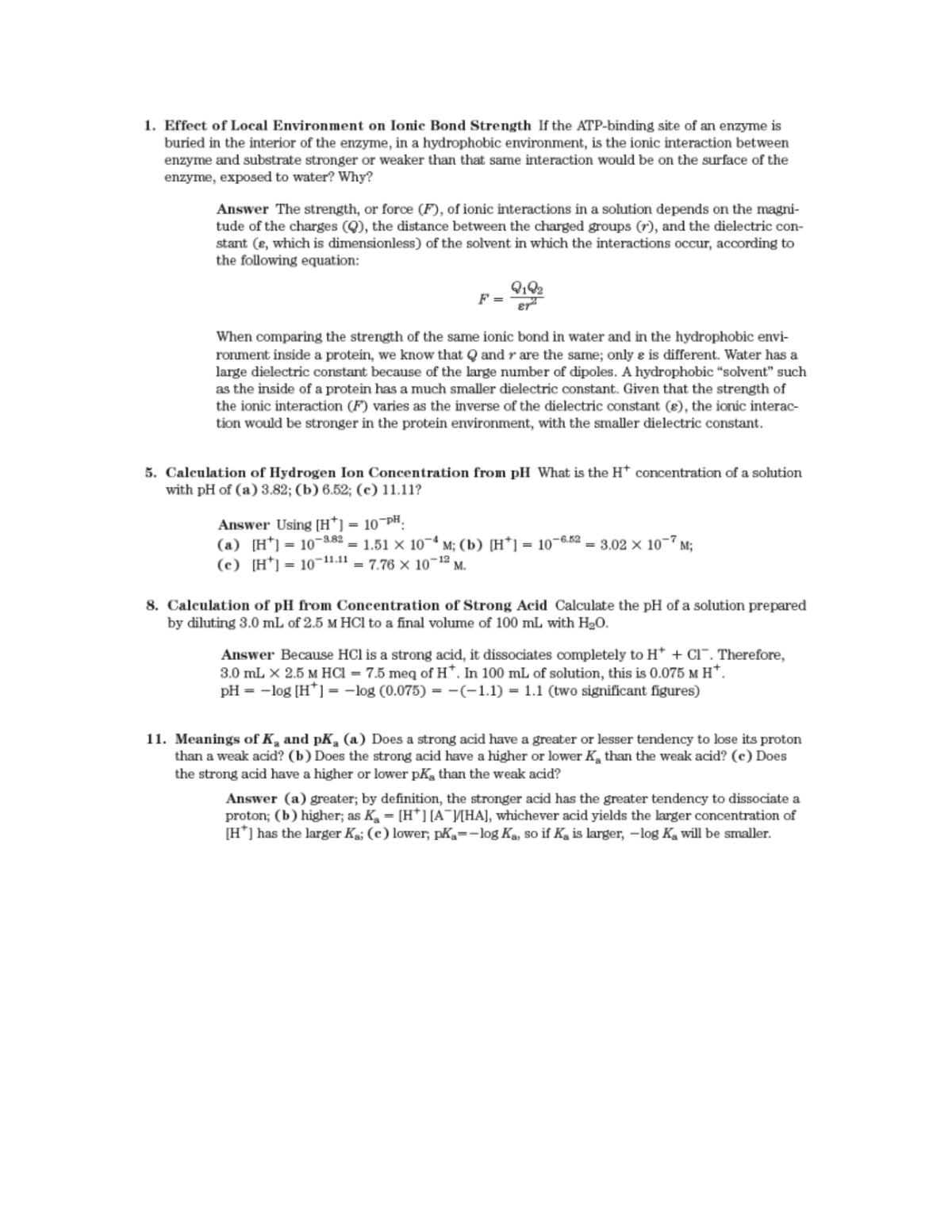 Chapter 2 text-answers - 1. Effect of Local Environment on Ionic Bond ...