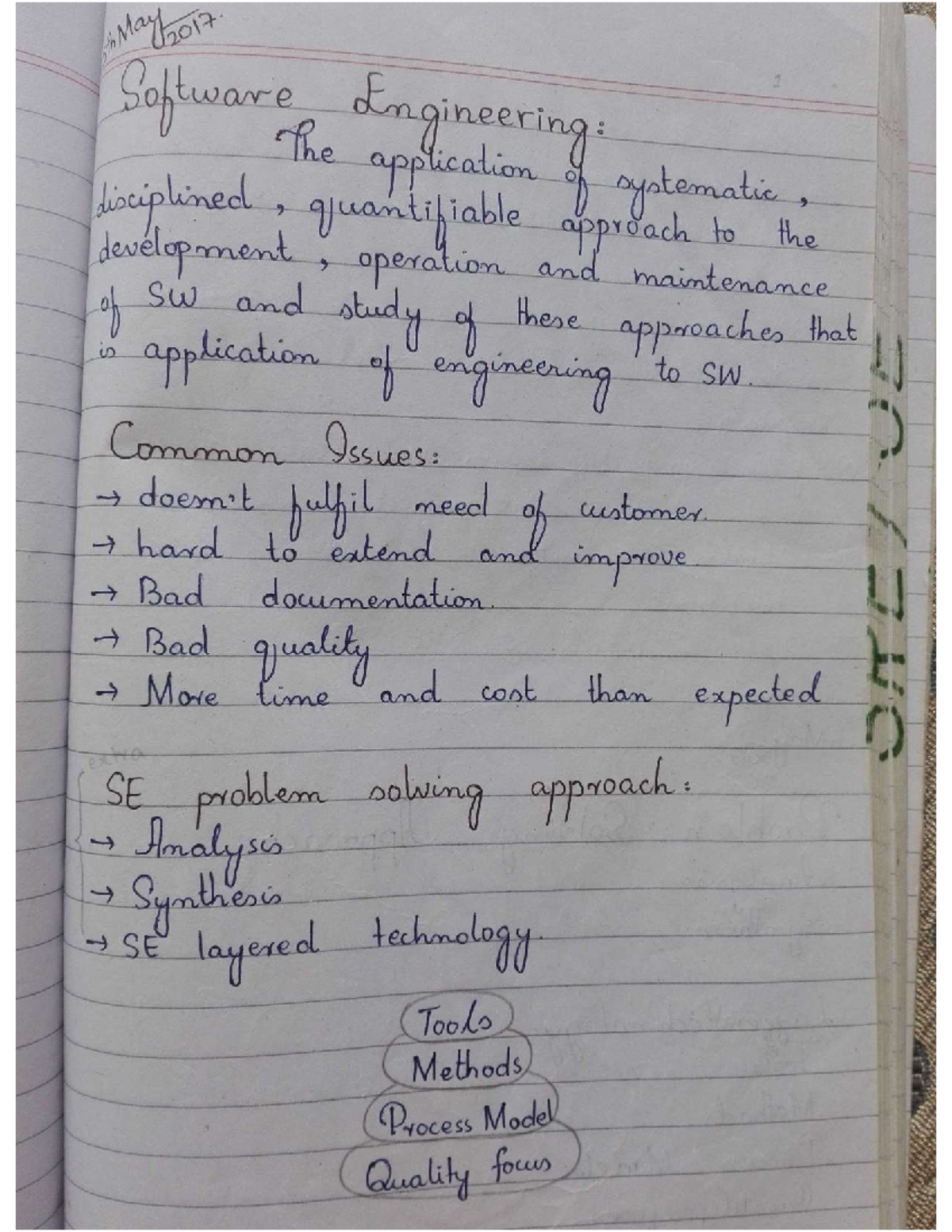 Software Engineering Notes 2nd sem - Studocu