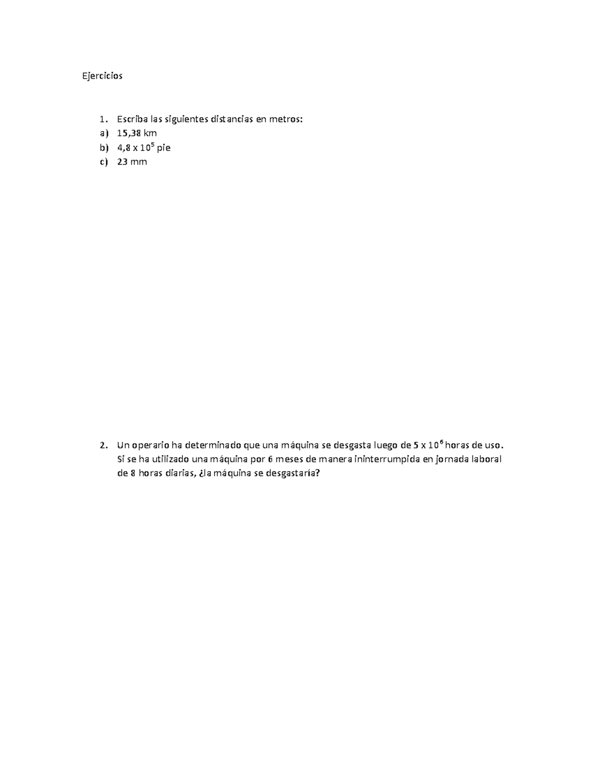 Ejercicios Semana 1 Ejercicios Semana 1 Ejercicios Semana 1 ...