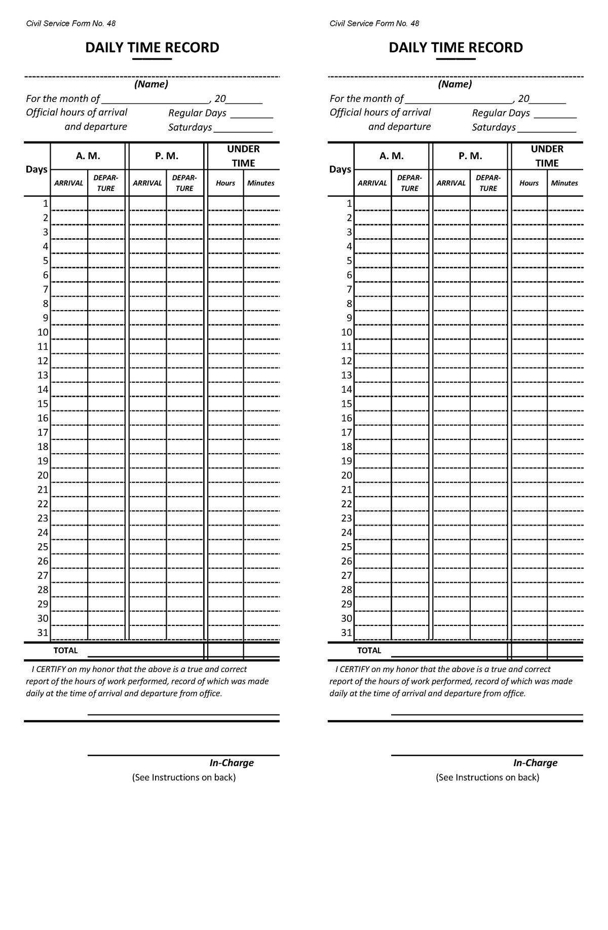 daily-time-record-from-csc-use-for-attendance-report-civil-service