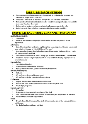 PSYC121 Test 3 Lecture Notes - PSYC121 Test 3 What Is Clinical ...