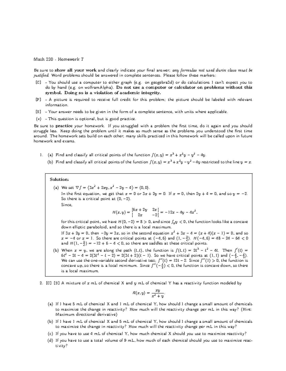 math 230 homework 7