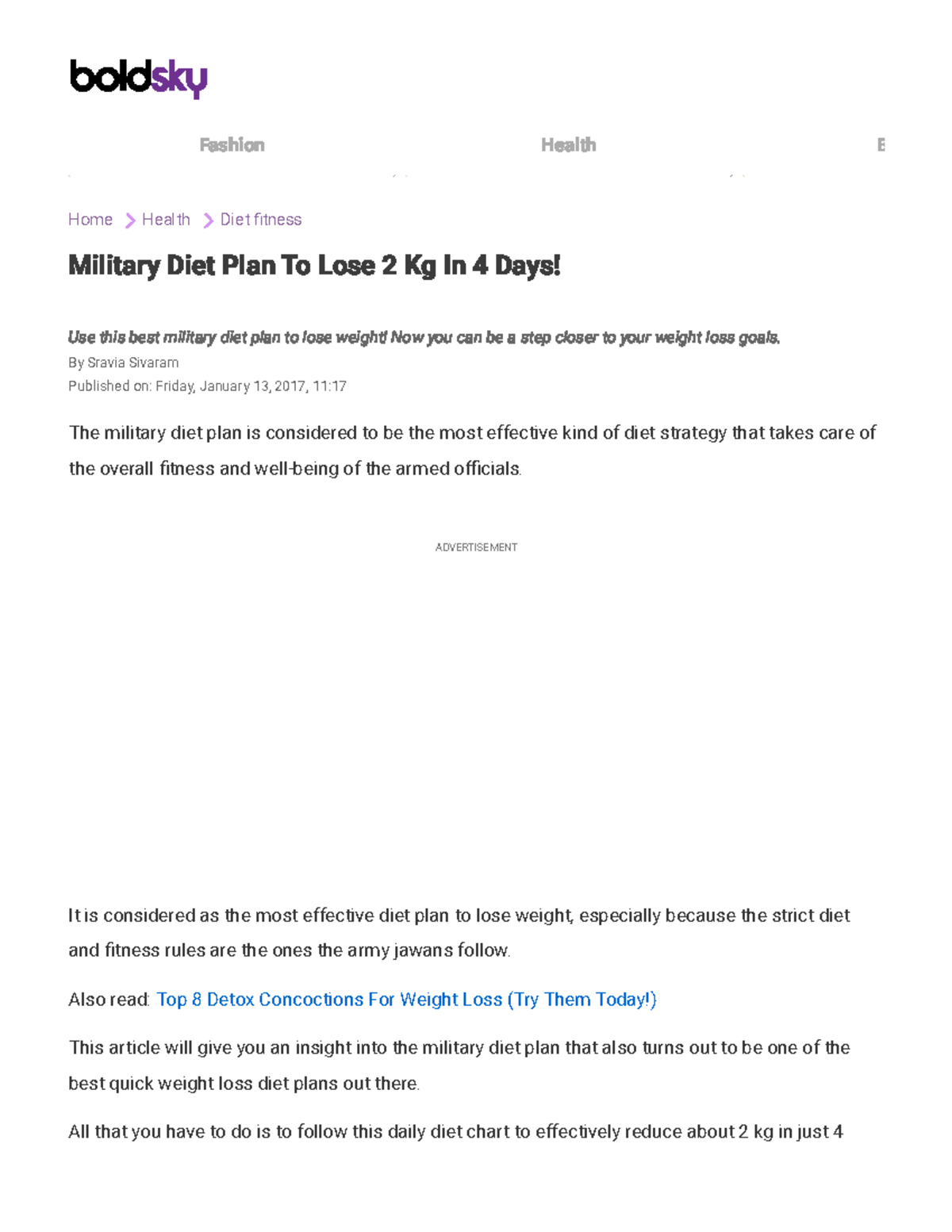 Military Diet Plan To Lose 2 Kg In 4 Days Boldsky By Sravia Sivaram military-diet-plan-to-lose-2-kg-in-4-days-boldsky-by-sravia-sivaram
