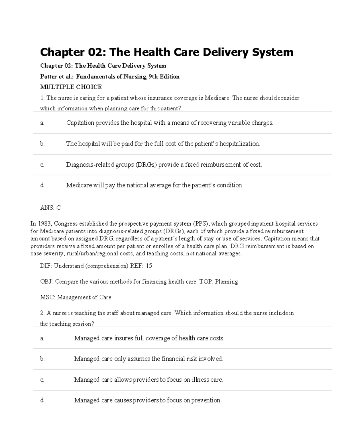 chapter-02-the-health-care-delivery-system-chapter-02-the-health