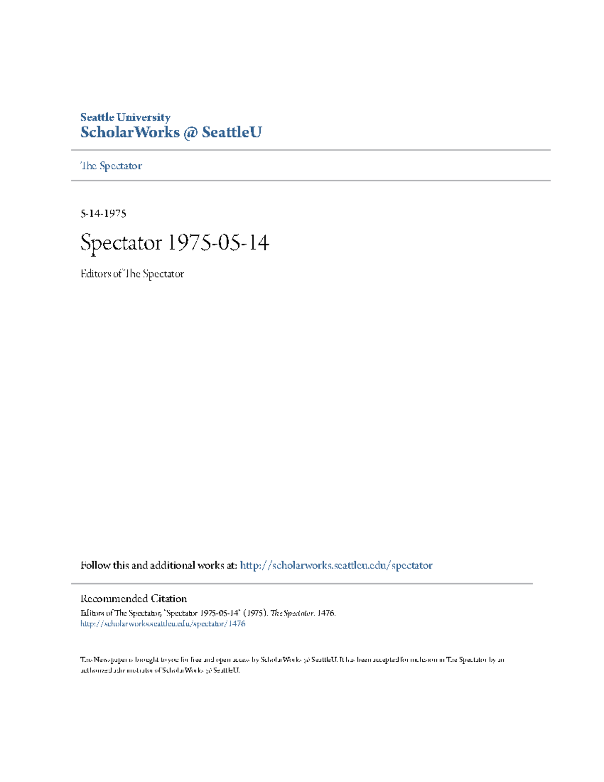230335326 - Cours - Seattle University ScholarWorks @ SeattleU The ...