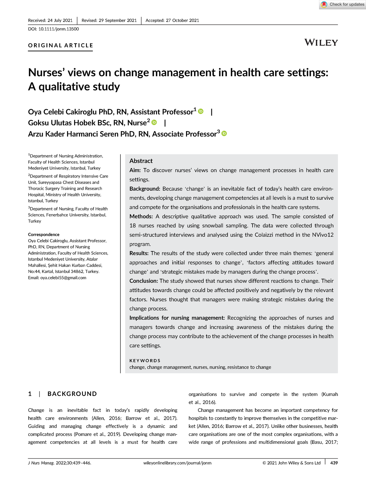 nurses-views-on-change-management-in-health-care-settings-email-oya