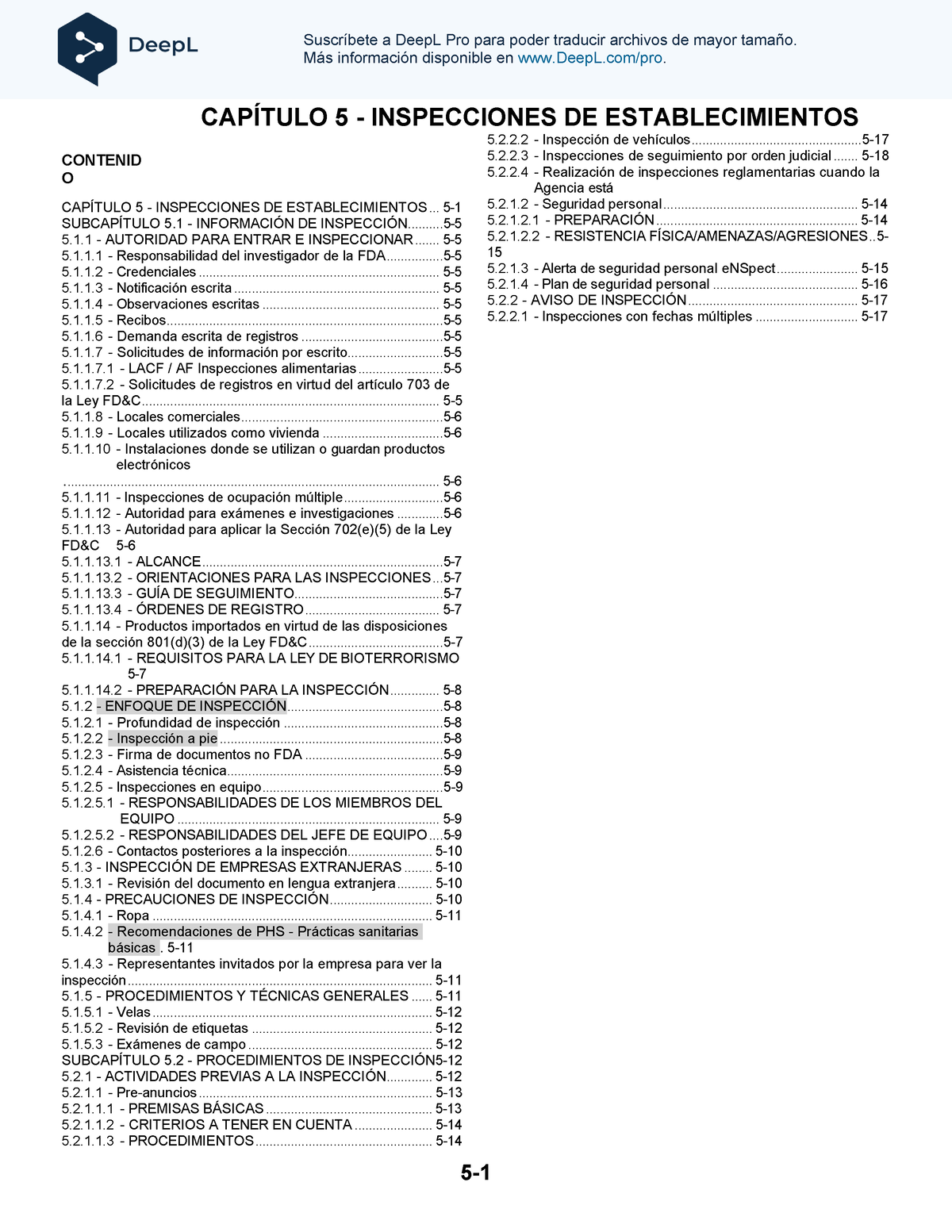 Manual De Inspección-1-16 Es - ####### MANUAL DE OPERACIONES DE ...