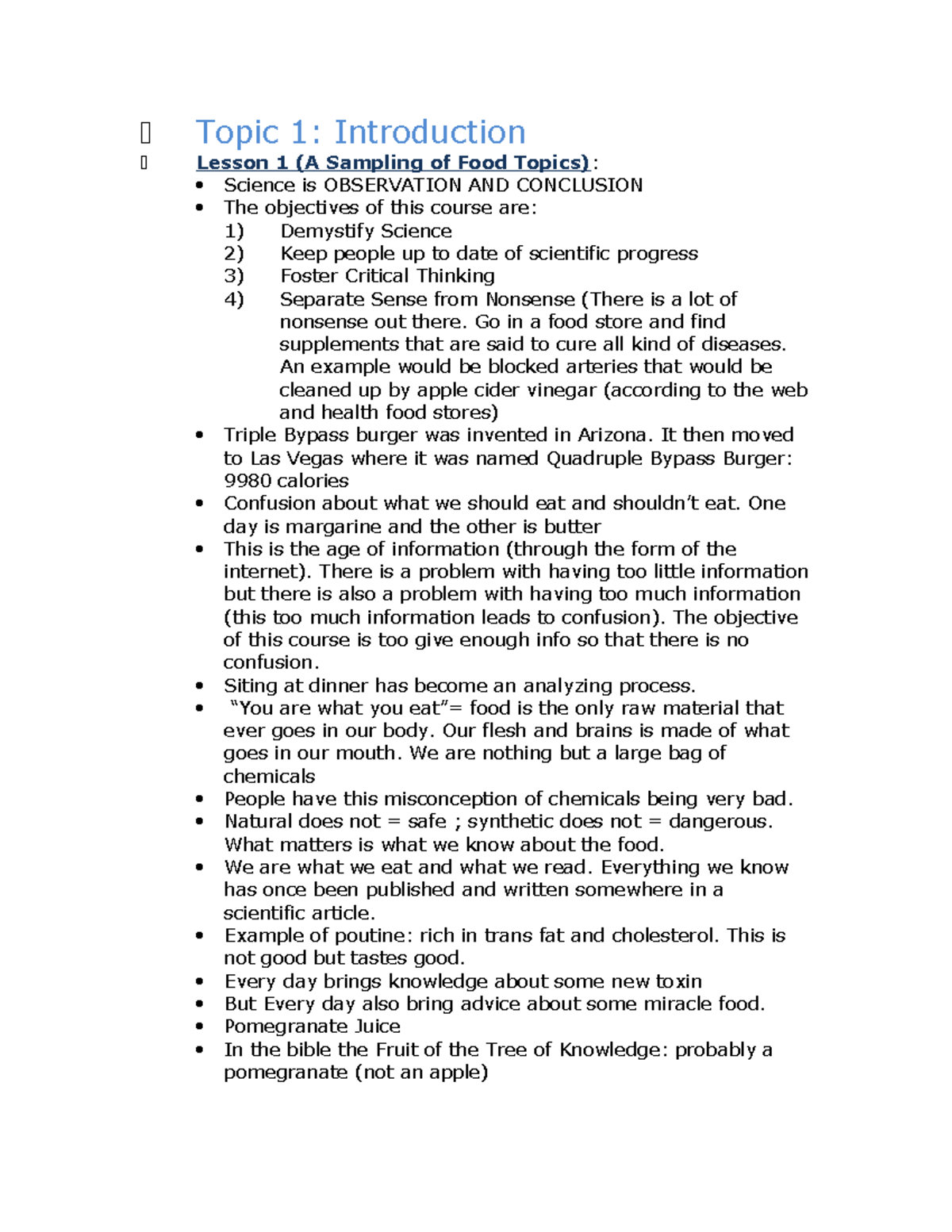 topic-1-lesson-1-topic-1-introduction-lesson-1-a-sampling-of-food