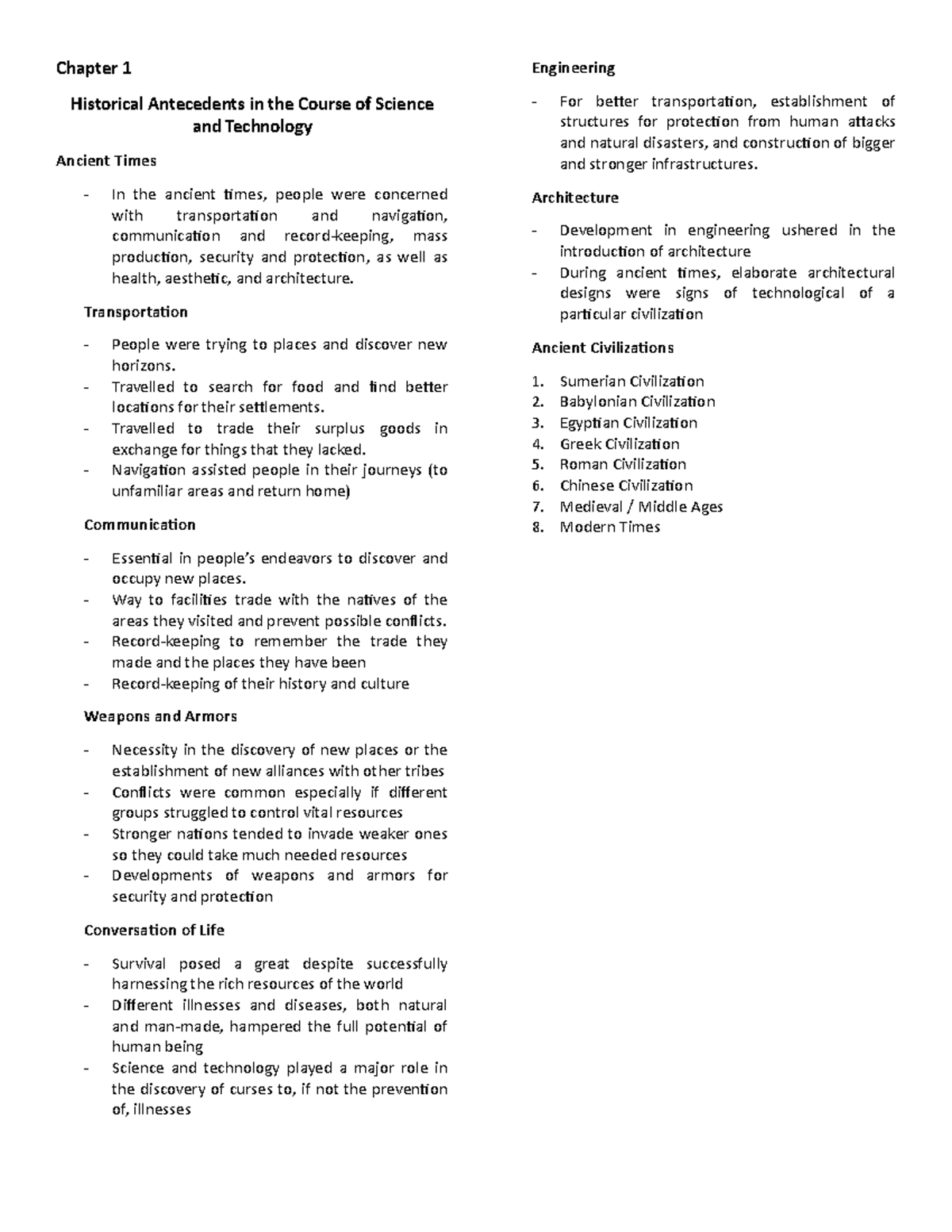 Chapter 1 - Historical Antecedents - Chapter 1 Historical Antecedents ...