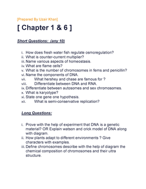 Genetics Notes - Other Patterns Of Inheritance & Pedigrees - Genetics ...