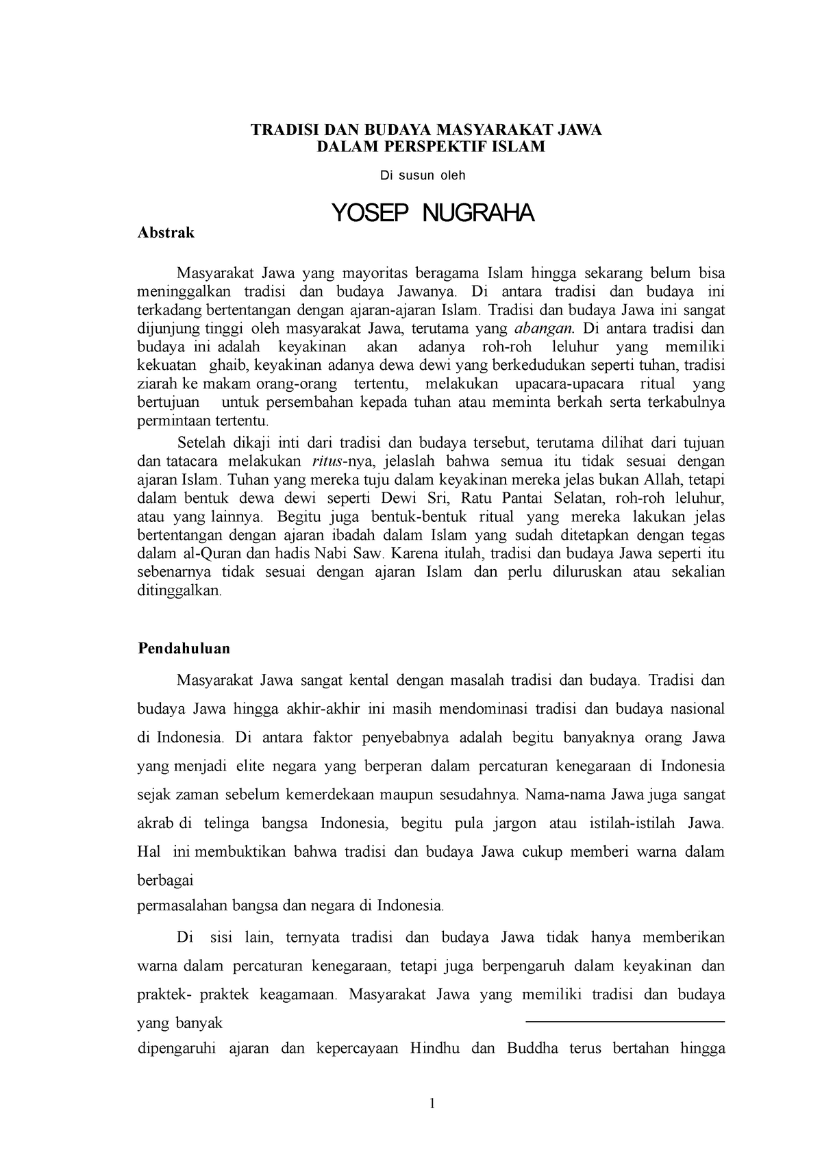 DOC-20230111-WA0002 - Tugas - TRADISI DAN BUDAYA MASYARAKAT JAWA DALAM ...