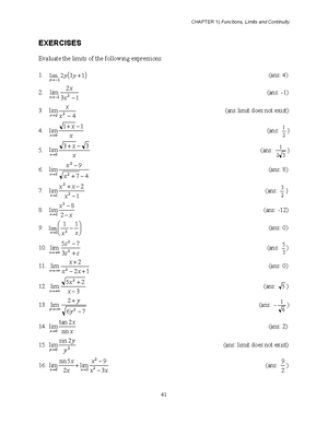 Tutorial 1 LIMIT - CALCULUS I/MATHEMATICS II/MAT 1 Failure is success ...