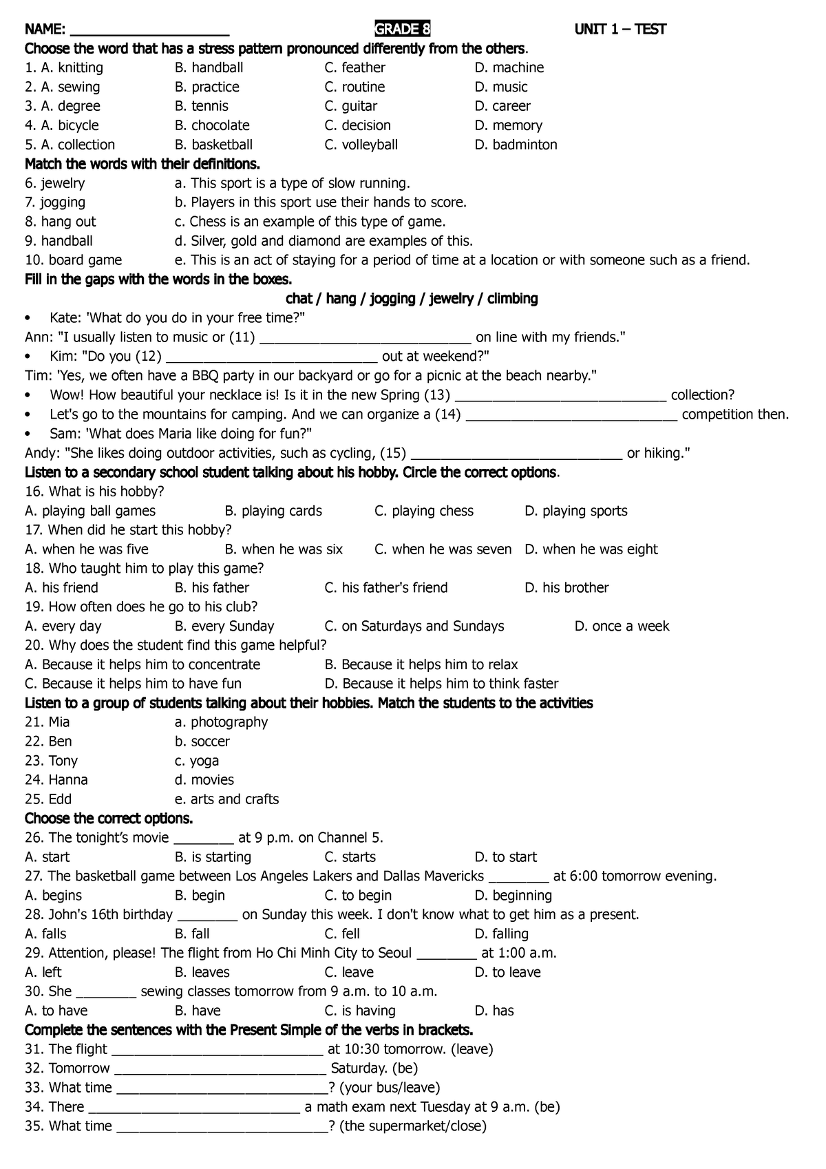 grade-8-unit-1-test-thi-ti-ng-anh-8-name