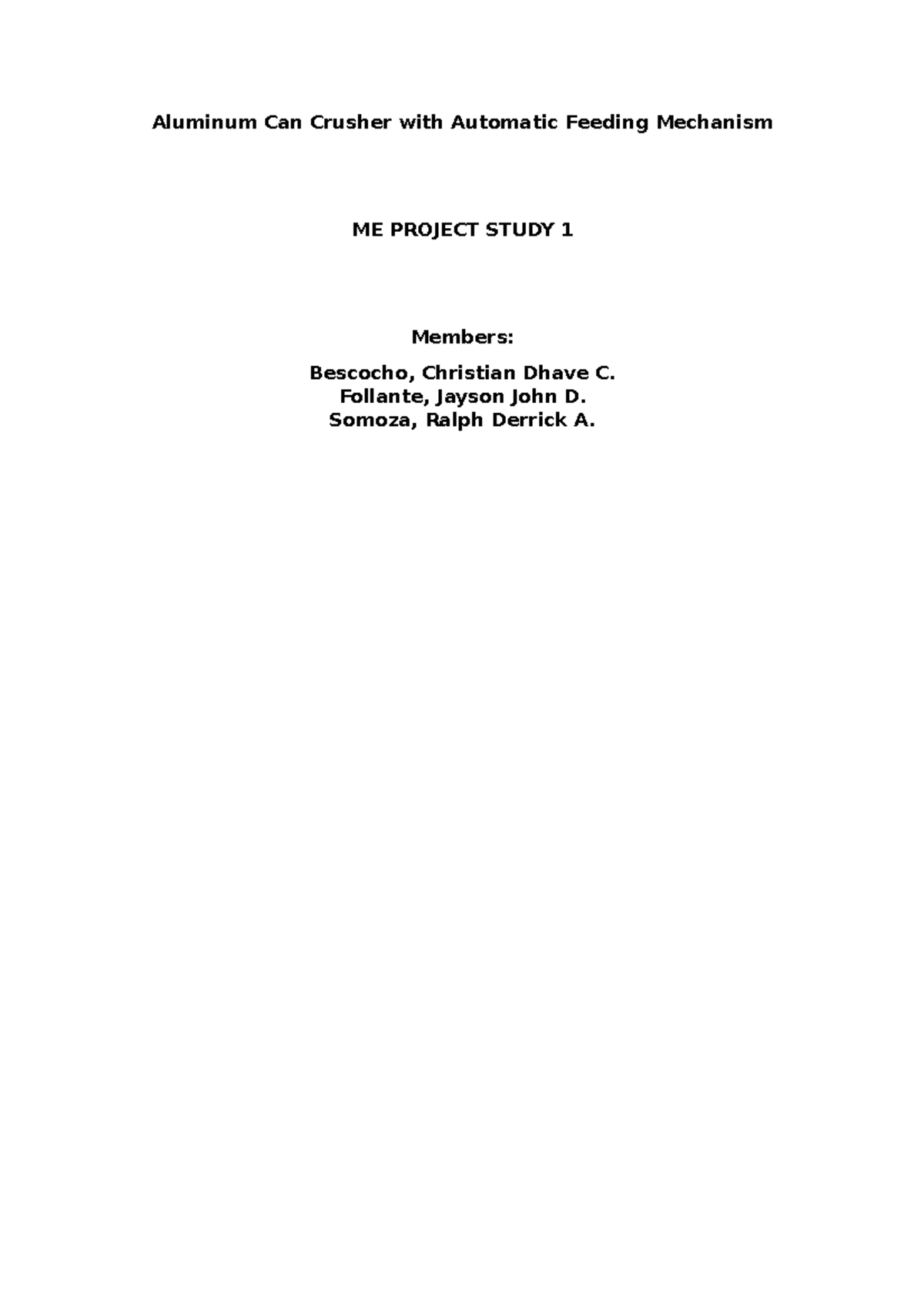 Aluminum Can Crusher with Automatic Feeding Mechanism Bescocho Follante