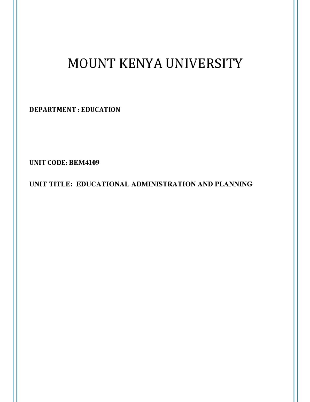 bem4109-education-admistration-and-planning-mount-kenya-university