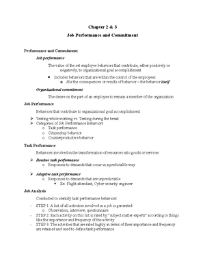 🎉 Commitment to job performance. 12. Work and Organizational Commitment ...