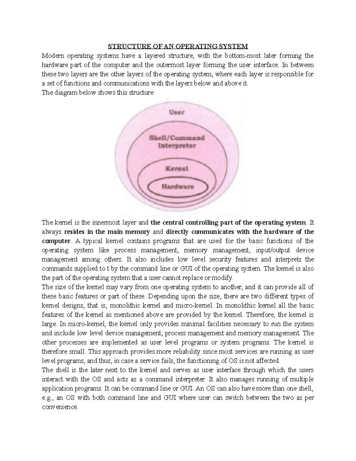 structure-of-operating-system-structure-of-an-operating-system-modern