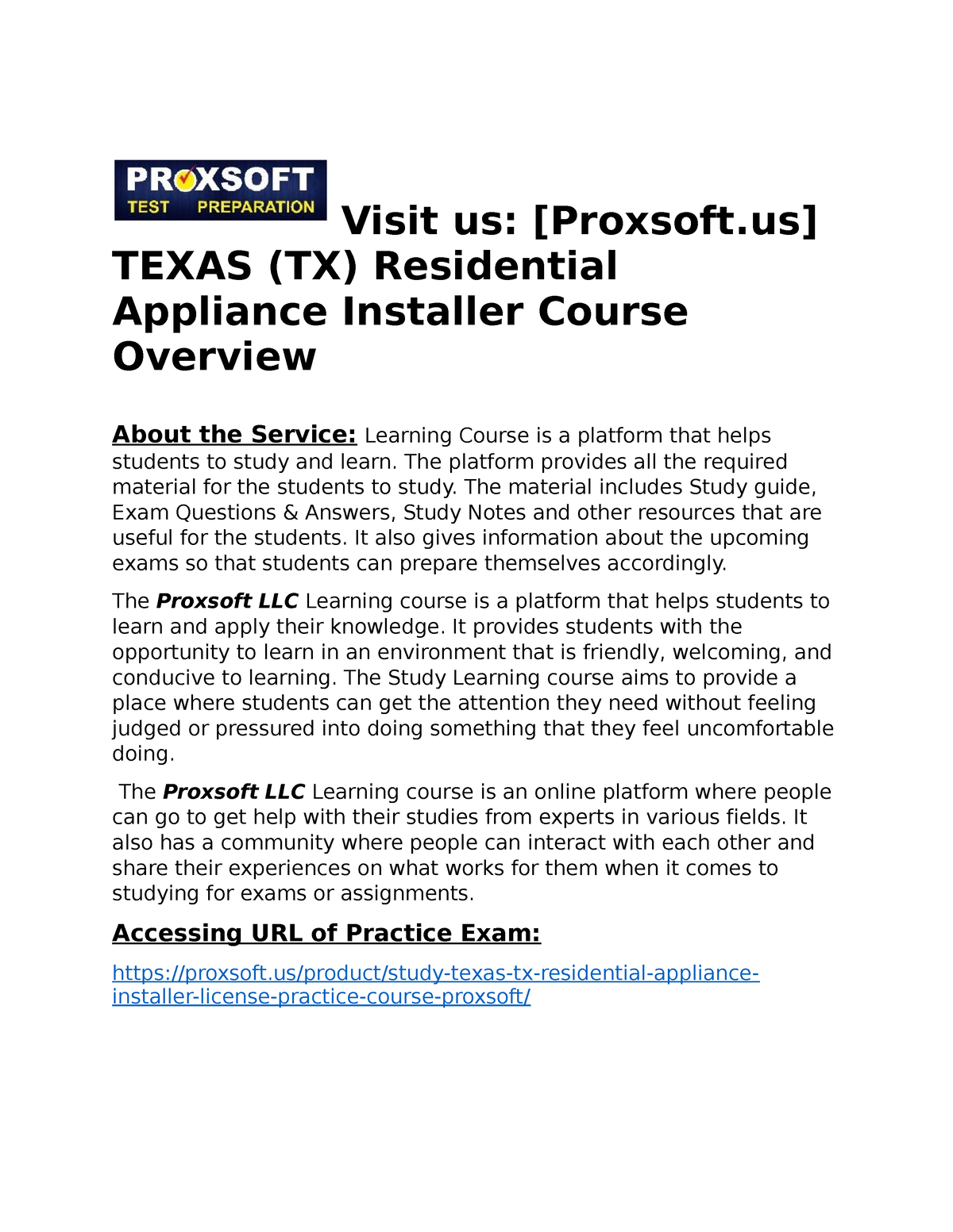 for apple download Texas residential appliance installer license prep class