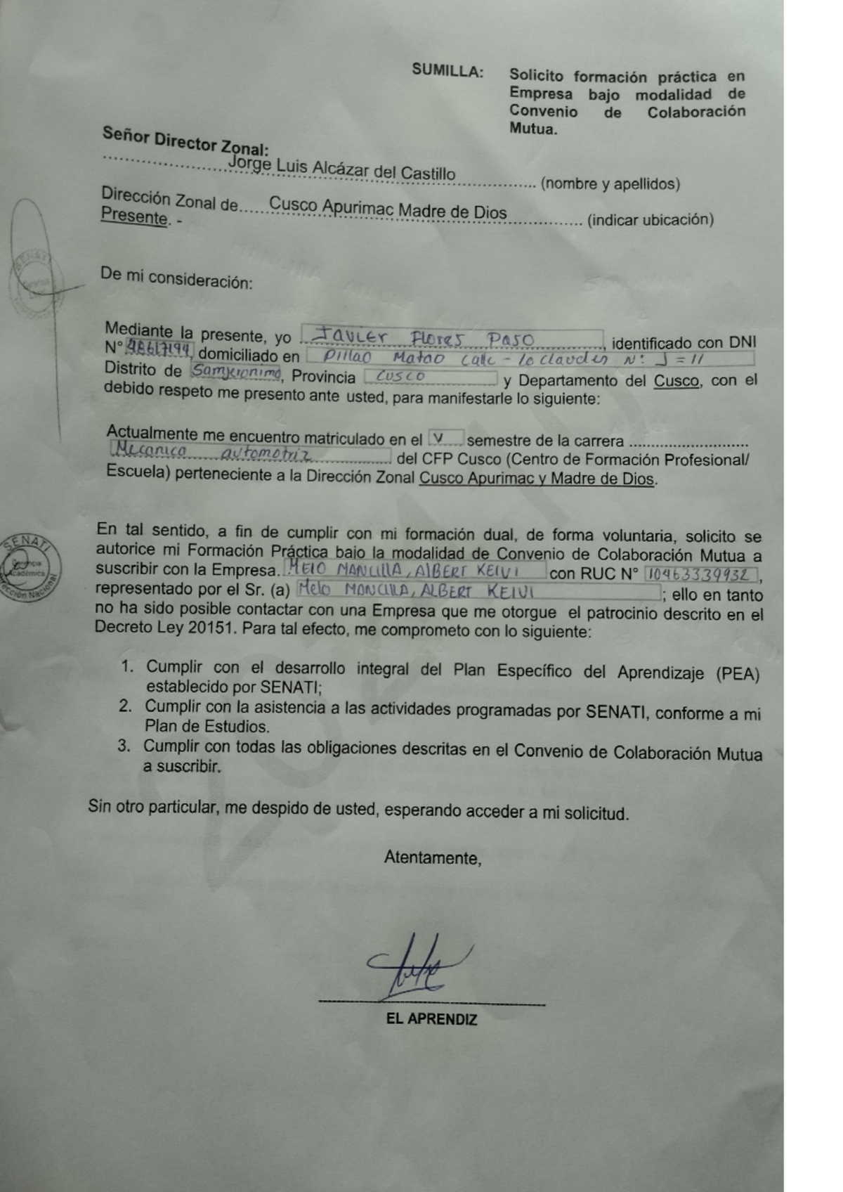 DOC-20240221-WA0004 - Código: AMOD-E5- CARRERA: MECÁNICO AUTOMOTRIZ ...