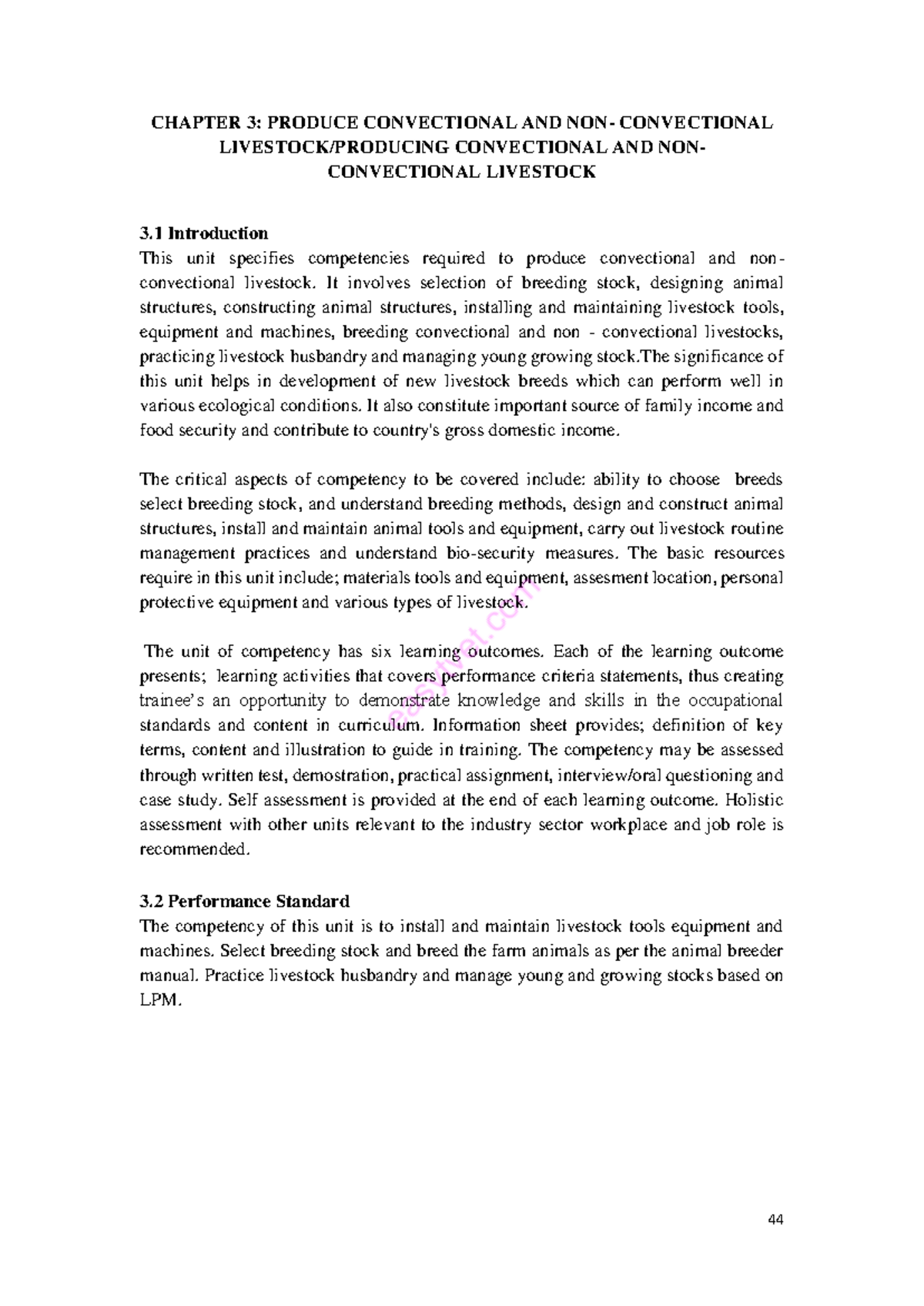 Conventional - study notes - CHAPTER 3: PRODUCE CONVECTIONAL AND NON ...