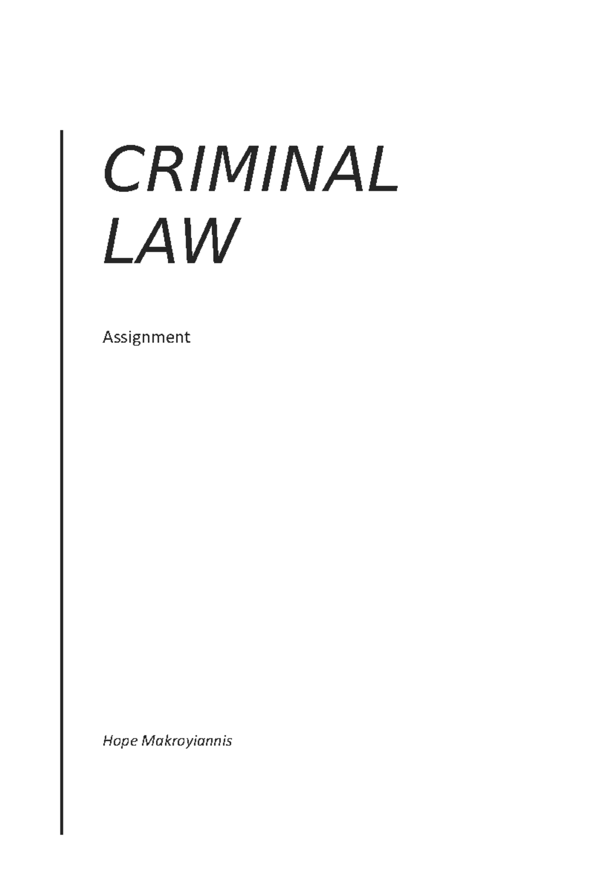 criminal law essay competition 2023