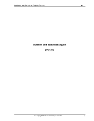 eng201 final term papers