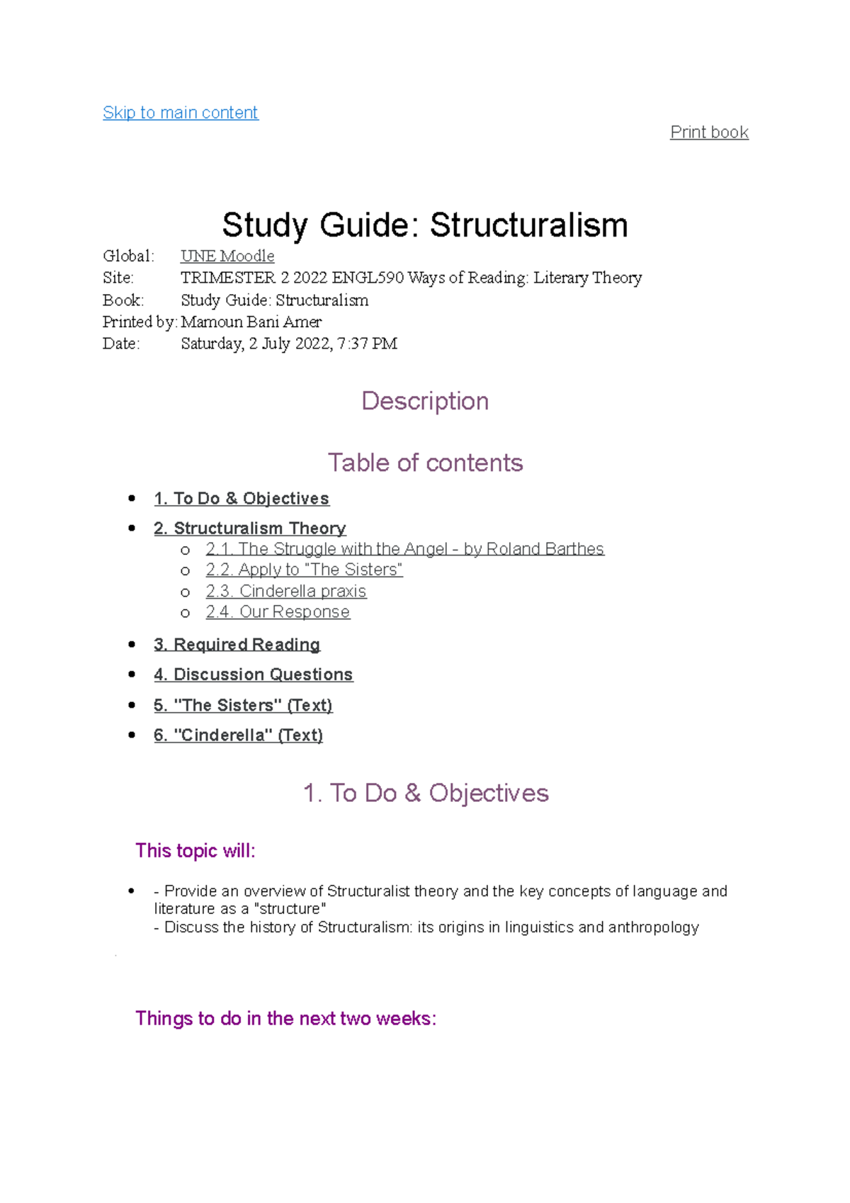 Study Guide Structuralism - Skip to main content Print book Study Guide ...