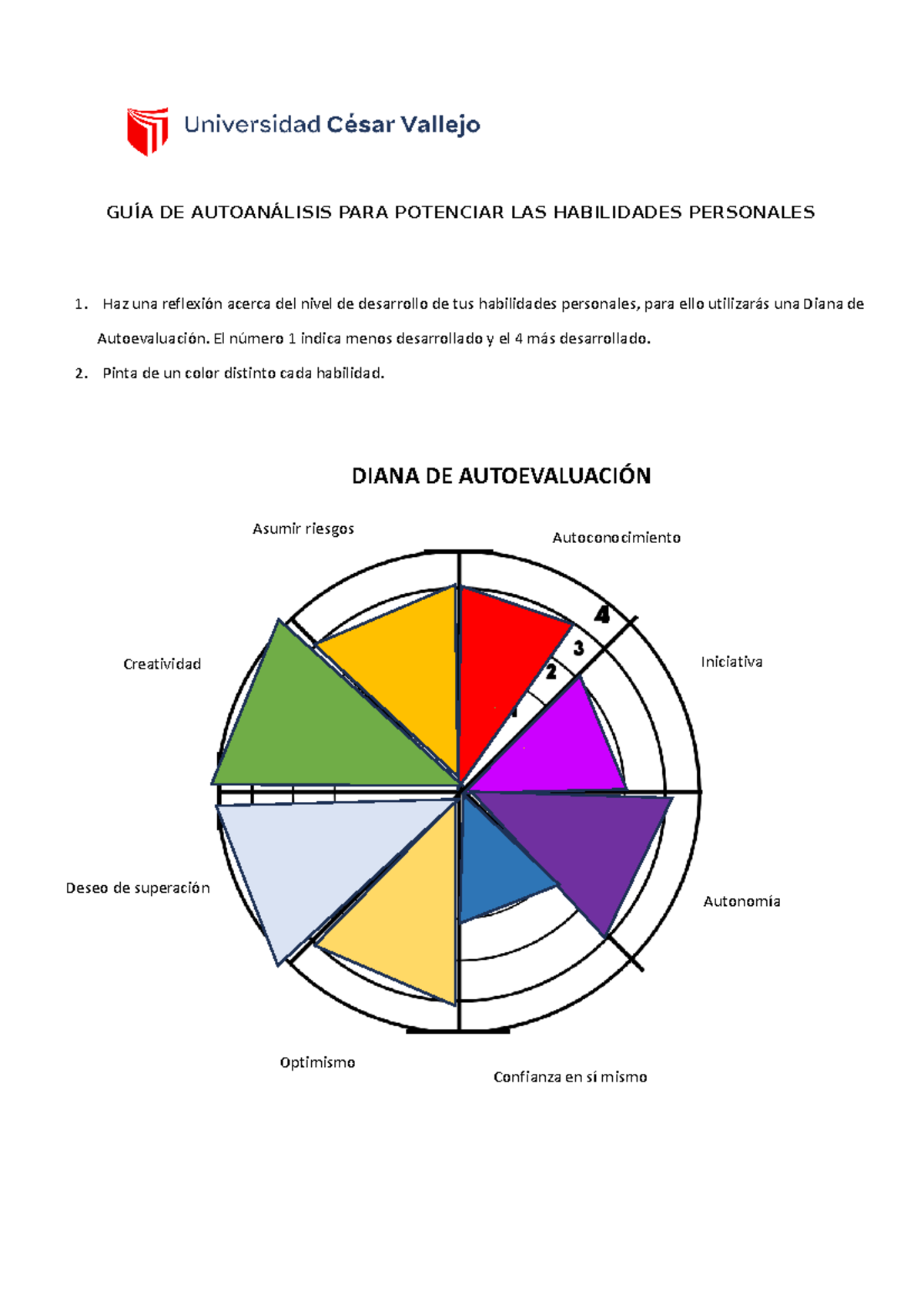GUÍA DE Autoanálisis PARA Potenciar LAS Habilidades Personales - GUÍA ...
