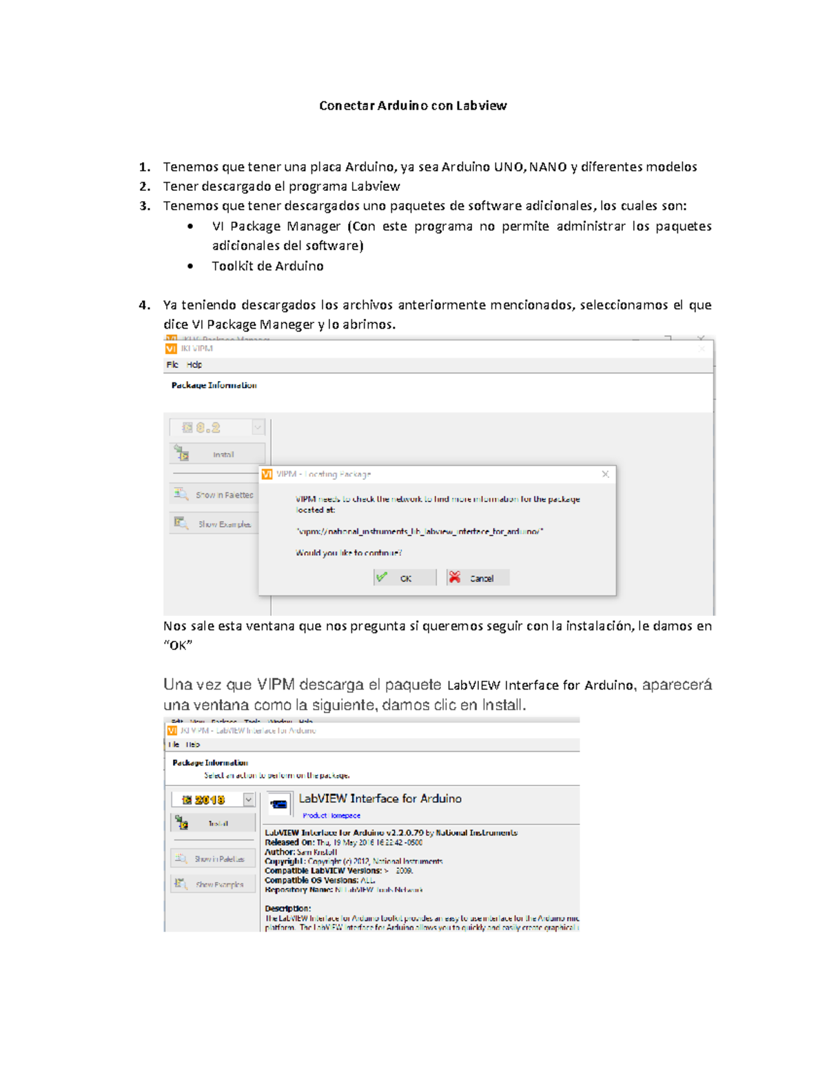 Arduino - Labview - ......... - Conectar Arduino con Labview 1. Tenemos ...