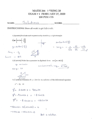 Notes section 9.5 Alternating Series - MATH262 - Studocu