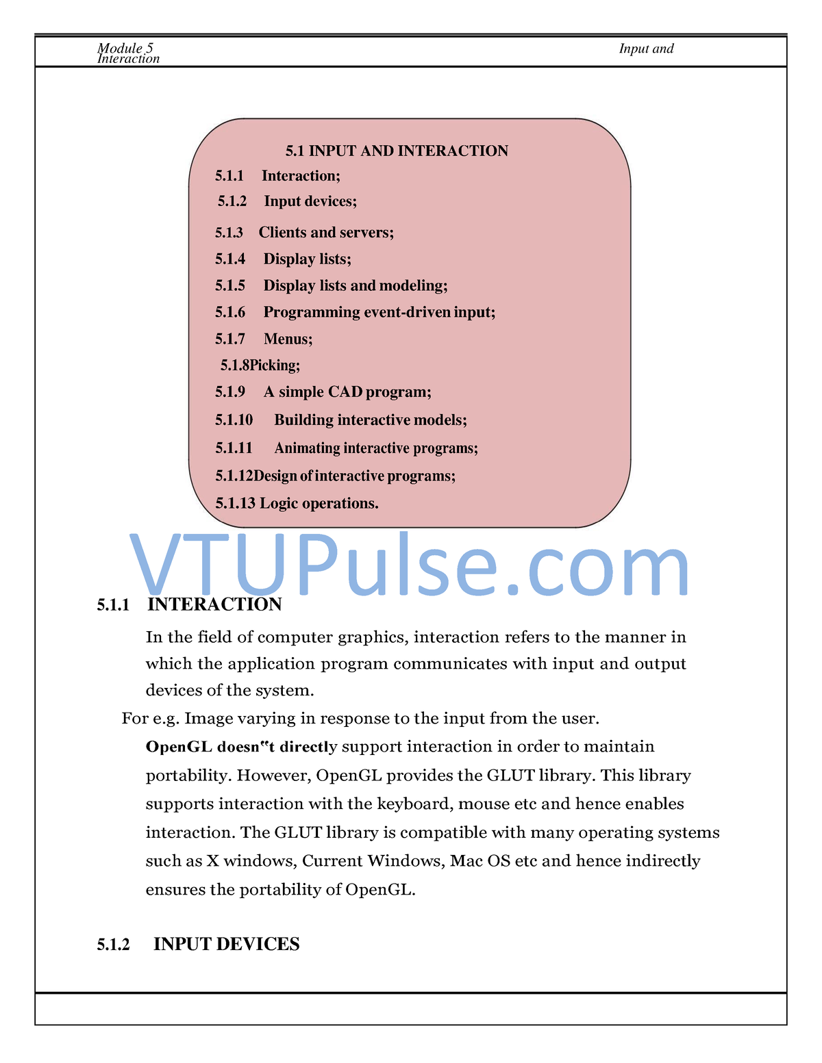 CG-5 - This Is Module 5 Notes Of CG 2018 Scheme In VTU - VTUPulse ...