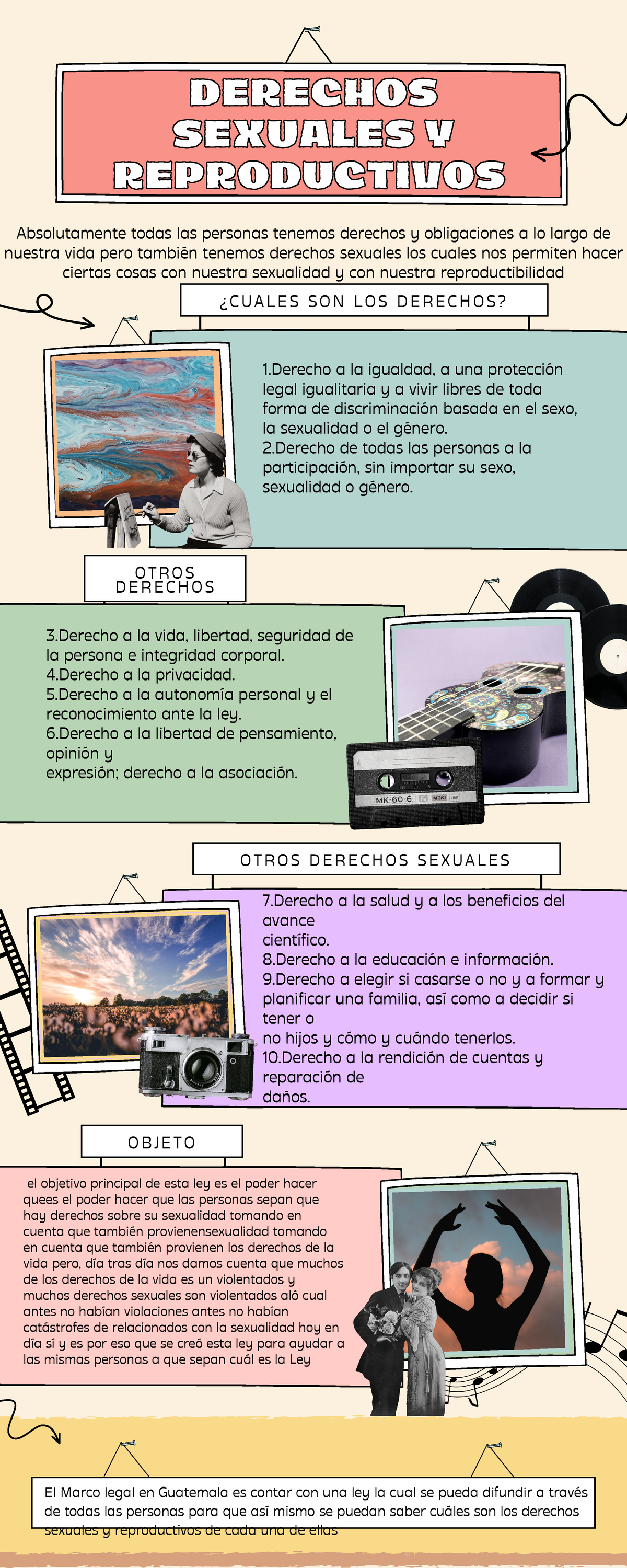 Derechos Sexuales y reproductivos - ¿CUALES SON LOS DERECHOS? 3 a la vida,  libertad, seguridad de la - Studocu