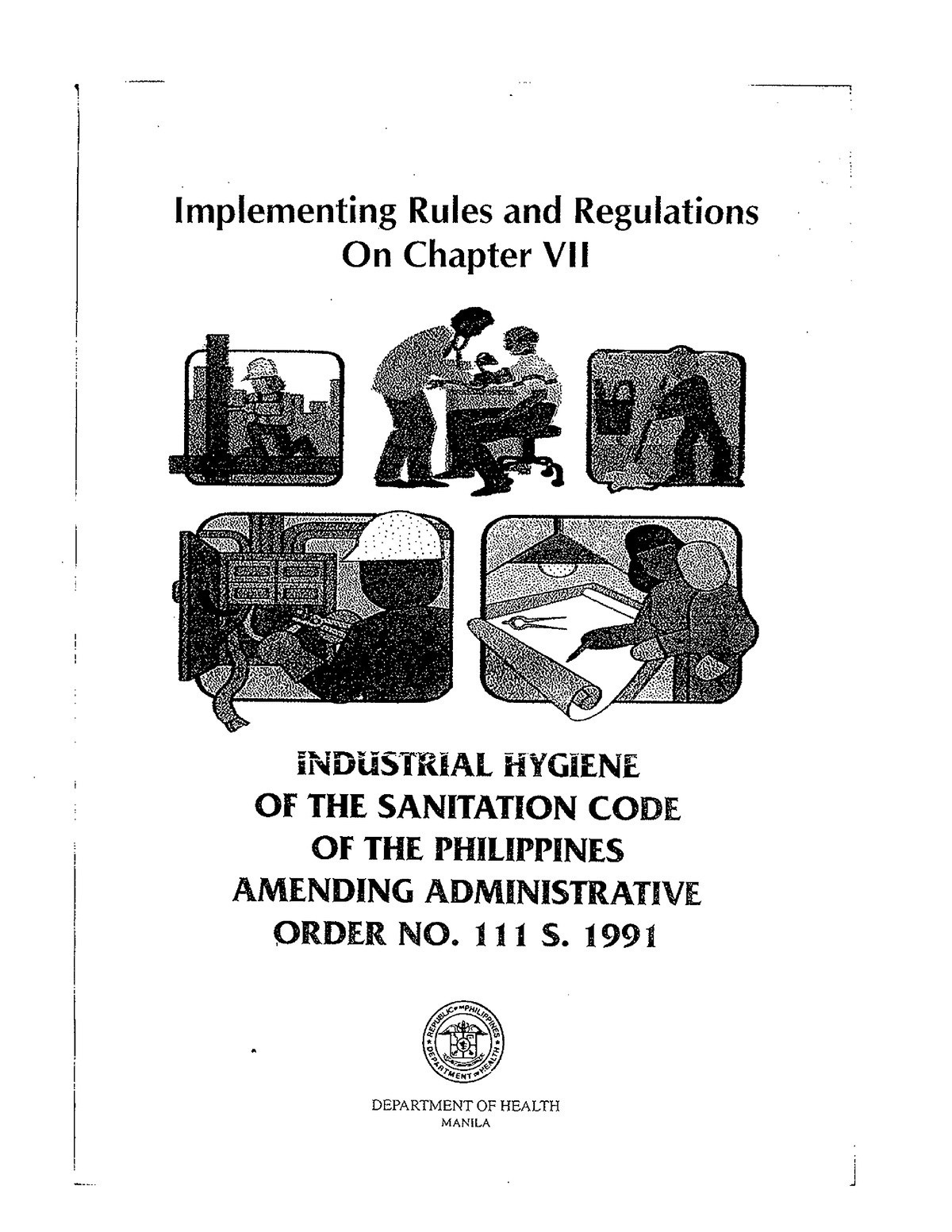 Chapter 7. Industrial Hygiene 0 - Civil Engineering - Studocu