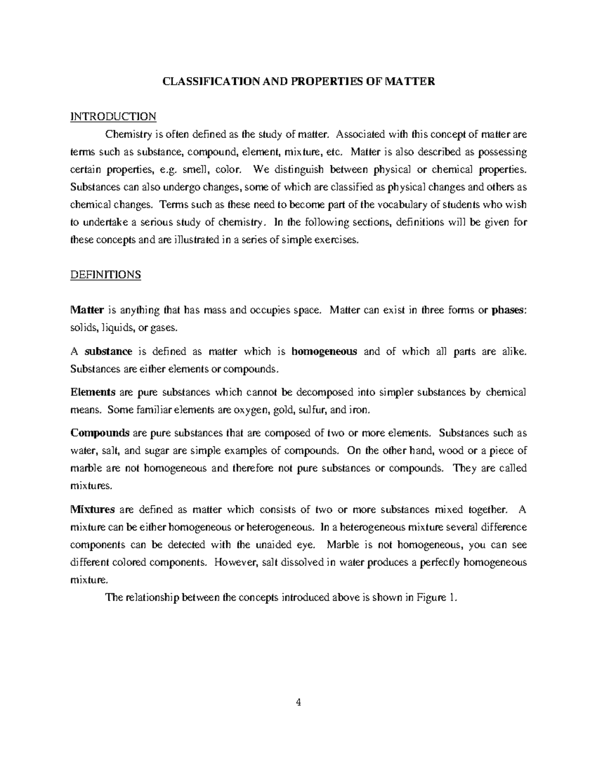 Reading Material classificationandpropertiesofmatter