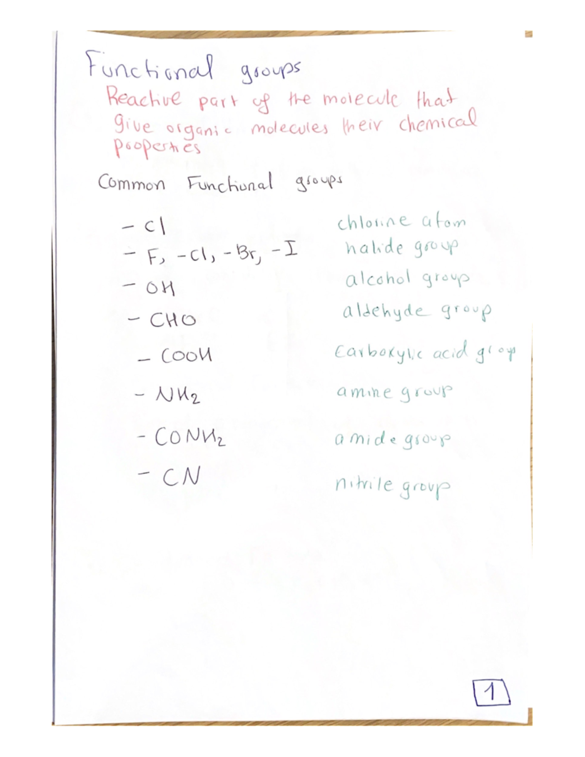 formulas-chemistry-studocu