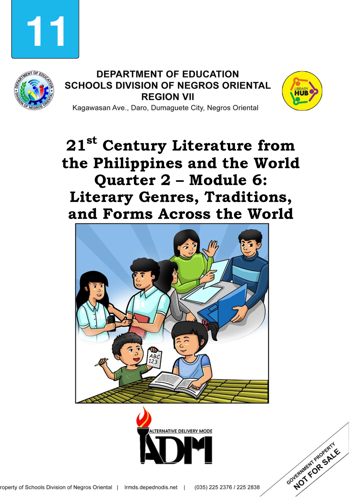 Q2-M6 - Good luck - 11 21 st Century Literature from the Philippines ...