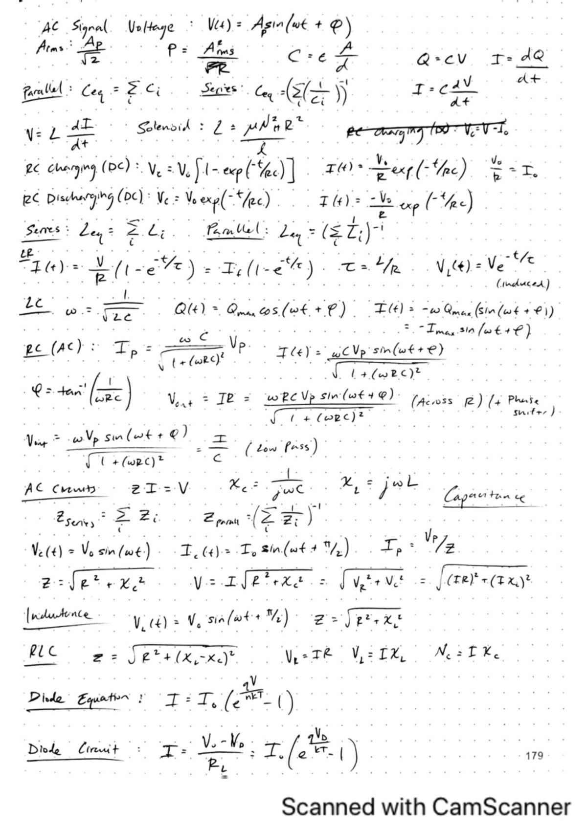 exam-2-formula-sheet-rc-circuits-al-circuits-current-in-a-rc-circuit