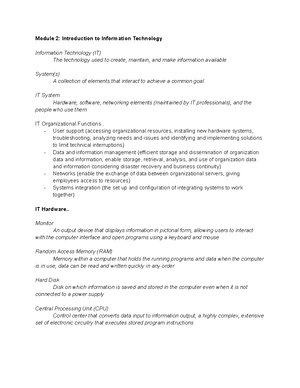 Module 16 Other Software Classification AND Groups - Other Software ...