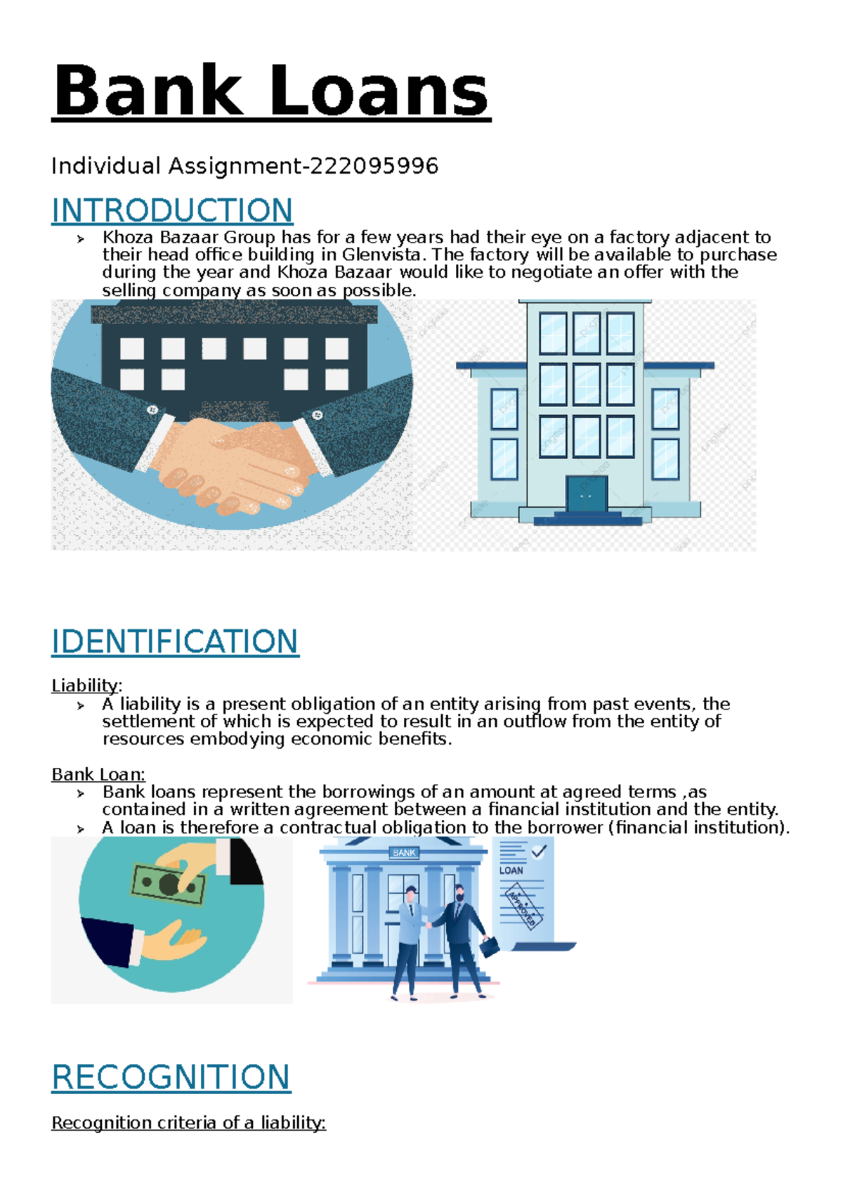 Bank Loans - ......... - Bank Loans Individual Assignment- INTRODUCTION ...