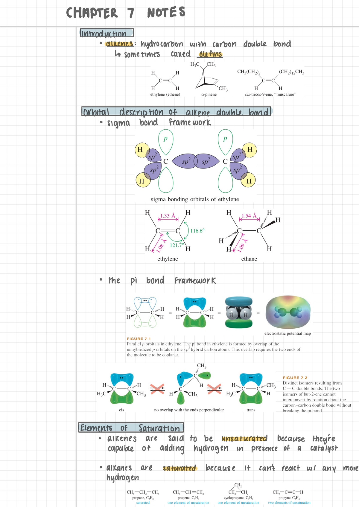 Organic Chemistry 241 Chapter 7 Notes - CHAPTER 7 NOTES Introduction ...