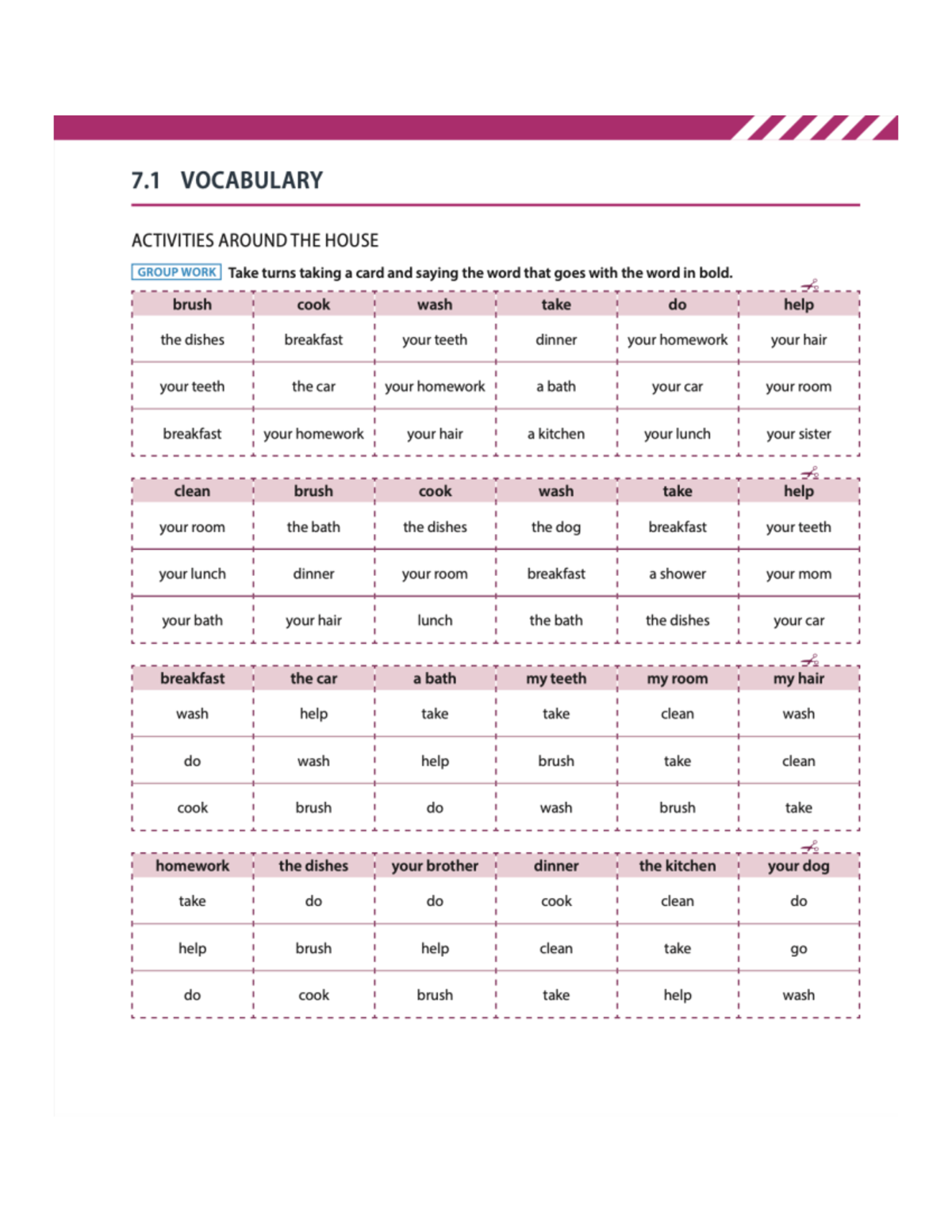 BUS 2.0 Level 1 Lesson Plan 7 Handout 1 - Ingles - UVM - Studocu